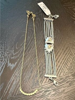 Lucky Brand necklace and bracelet